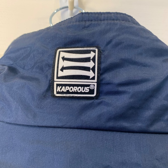 Boréal Vintage 90s Colorblock Winter Coat – Drawstring Waist – Size 12 see desc - Picture 5 of 16